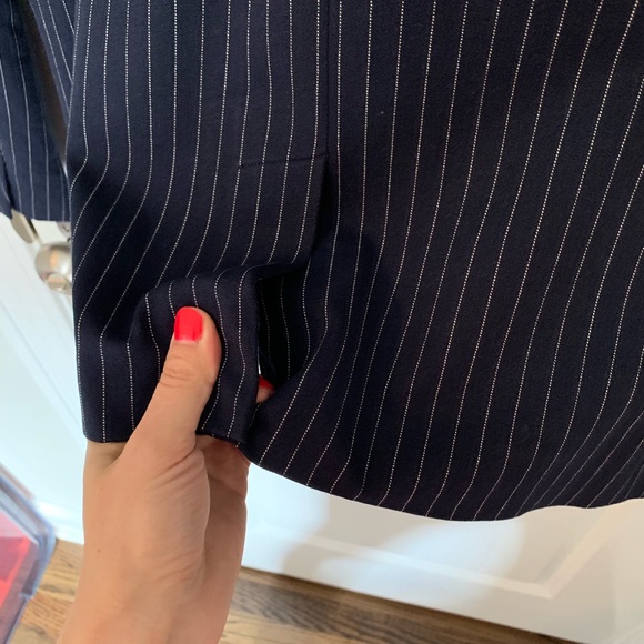 BANANA REPUBLIC STURDY BLAZER NAVY - Picture 5 of 8